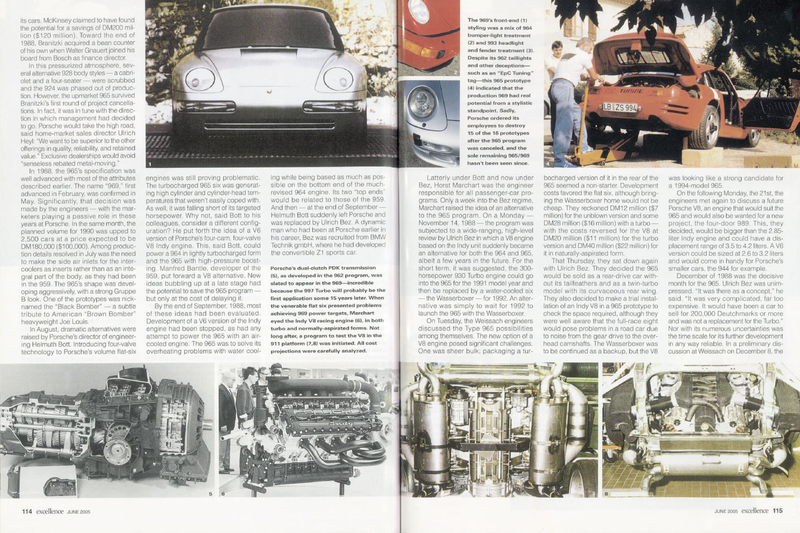 Illustration for article titled Porsche 969/965 Story, Prototypes and Styling Exercises